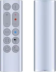 [CLVIZCXOM] New Fan Remote Control Replacement for Dyson HP04 HP05 HP06 HP07 HP09 Air Purifier Heater Bladeless Fan, Non-Metallic Material, Silver