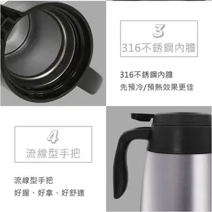 【PERFECT】理想牌 極緻316攜帶式真空保溫壺 1.6L 2L大容量 保溫瓶 居家用品 水壺 台灣製造