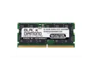 Black Diamond 32GB DDR5 4800 ECC SODIMM Memory BD32G4800MCO28