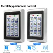 Metal Keypad Reader LED Backlight RFID 125khz for 1000/2000User Door Lock Entry