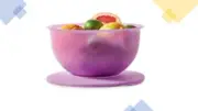 Tupperware Alfresco Impressions 4.3L Salad Bowl Storage Container Purple New