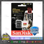 原裝 SANDISK 256GB EXTREME GOLD A2 存儲卡 MICROSD 170MBPS