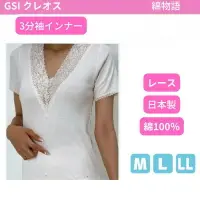 在飛比找樂天市場購物網優惠-日本製 Gunze 郡是 GSI 棉物語 100% 純棉 三