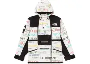 Supreme x The North Face Steep Tech Apogee Jacket - Multicolor White FW21 Large