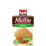 Quaker Muffin Mix Bran, 12ct, 900g, {Imported from Canada}