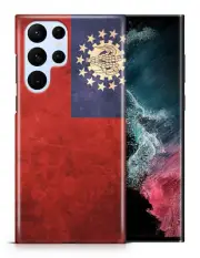 CASE COVER FOR SAMSUNG GALAXY|MYANMAR-BURMA COUNTRY FLAG
