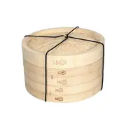 Davis & Waddell Bamboo Steamer 2 Tier 20cm
