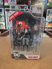 IN HAND McFarlane DC Page Punchers Red Hood 6" Action Figure (Platinum Edition)!