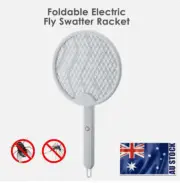 Electric Mosquito Zapper Fly Insect Killer Bug Swatter Rechargeable Racket 5IN1