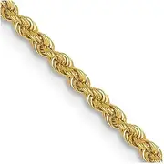 [JewelryWeb] 14ct Yellow Gold Lobster Claw Closure Valu plus 1.5mm Solid Chain Ankle Bracelet Jewelry Gifts for Women - Length Options: 25 18 20 23