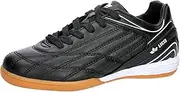 [Lico] Soccer Champ Footbal Shoes, Schwarz/Weiss, 2 UK, Schwarz Weiss, 2 UK