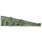 Tapered retaining wall in stone - N Card kit – Metcalfe PN149