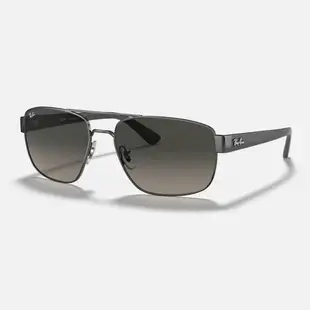 Ray Ban｜RB3663-004/7160 方形複合式太陽眼鏡【葛洛麗雅眼鏡】