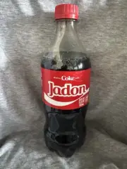 Share a Coke with Jadon 2025 Personalized Gift Coca~Cola Bottle 20oz