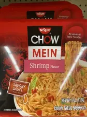 Nissin Chow Mein Shrimp Flavor ~ 4 oz. Pack of 12