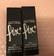 MAC Prep + Prime Fix+, Skin Refresher Finishing Mist, 0.44oz & 0.17oz - 2ct