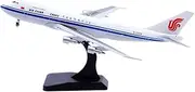 Pre-Built Model Aircraft 17CM 1/400 Scale Authentic Aircraft Replica for Air China Cargo B747-200SF B-2448 Display Model Airplane Miniature Airplane Model