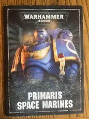 Warhammer 40,000 40K Codex PRIMARIS SPACE MARINES 8th Ed Games Workshop OOP Rare