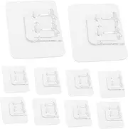 MOLUCKFU 10pcs Car Floor Mat Fixing Stickers Floor Mat Fixation Clips Carpet Clips Best Floor Mats Cars Car Mat Fixing Sticker Automotive Floor Mat Securing Devices Carpet Clamp
