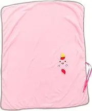 Abaodam Unicorn Flannel Blanket for Soft Throw Blanket Adorable Cartoon Print Cozy Newborn Sleeping Blanket for Nursery Travel