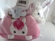 Aurora Fancy Pals Pet Carrier Peek a Boo Unicorn Plush Toy New in sealed bag