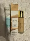 LAURA GELLER Double Take Liquid Foundation FAIR 1 fl oz Spackle Primer Bundle