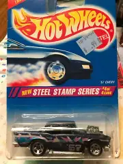 HOT WHEELS 57 CHEVY STEEL STAMP SERIES