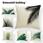 Tropical Cactus Cushion Geometry Winter Pillow Cases Man Cave Decor Home Pillows