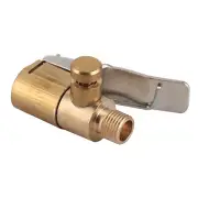 Tire Inflator Chuck Tyre Quick Inflation Clip Clamp Connector for Car Motorcycle
