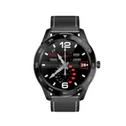 1.3 Inch Color Smart Watch Fashionable Multi-function Bluetooth Watch Measurable ECG Support Offline Payment-Silver Brown