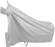 TOKIDNY Motorcycle Cover Sunproof All Weather Protection Fit for Outdoor Use Quick Installation Reinforced Durable for Year Protection