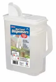 2 Pack 2-Pk. Bird Seed Dispensers, 8 & 3.5-Qt. 20711