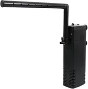Efficient 4-in-1 Aquarium Submersible Water Power Filter Pump: ECO-Friendly, Multi-Function with Carbon Cube Filtration – Ideal for Freshwater – Enhances Fish Tank Water Clarity and Oxygenation