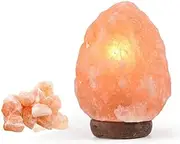 5-7 kg Himalayan Salt Lamp Rock Crystal Natural Light Dimmer Switch Cord Globes