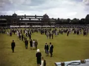 Spectators At The Eton V Harrow Eton V Harrow - Lord's 1947 OLD CRICKET PHOTO