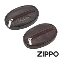 在飛比找蝦皮商城優惠-ZIPPO 牛皮零錢包(咖啡色/棕色) 皮件皮夾 錢包 男士