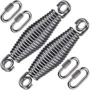 2 Pack Heavy Duty Porch Swing Springs for Hammock Chair, Hammock Stands Mount