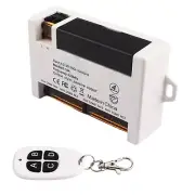 4-Ch Wireless Relay Remote Control Switch Receiver 433Mhz For Lighting Fixtures