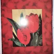 Tulips Fabric Kit 13” x 15” Kit