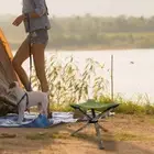Folding Lightweight Tripod Stool Cloth Waterproof Camping Fishing Chair Cloth