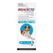 Bravecto Dog Spot On 1000Mg Blue >20-40Kg