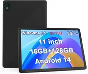 11 inch Tablet, 16GB + 128GB, Android 14 Tablet, 1TB Expandable, 13MP Camera, Octa-Core Processor 5G WiFi 8000MAH Battery 11'' IPS HD Touchscreen Google Tableta.