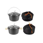 Camping Pot with Storage Bag Portable Seafood Boil Pot Soup Pot Cooking Pot