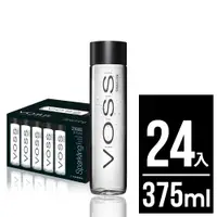 在飛比找蝦皮商城優惠-【VOSS芙絲】挪威頂級氣泡礦泉水(375mlx24入) -