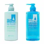 SHISEIDO資生堂 SEABREEZE海洋微風清香沐浴乳／沐浴洗髮露(600ML)款式可選【小三美日】D866113