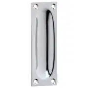 Cabinet Flush Pull, Chrome