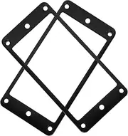 Yardwe 2pcs Pickup Frames for Electric Guitar Replacement Part Smooth Radius Plastic Covering