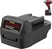 MT18ML Battery Adapter Compatible for Makita 18V Lithium-ion Battery Convert to Milwaukee M18 18V Lithium-ion Battery Compatible for Milwaukee 18V Cordless Power Tools