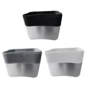 Easy Press Soap Dispenser with Sponge Holder for Home and Restaurant Use