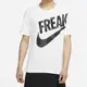 Nike DRI-FIT GIANNIS "FREAK" 男裝 短袖 籃球 乾爽 輕巧 Swoosh Freak 白黑【運動世界】DJ1565-100